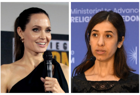 Angelina Jolie Interviews Nadia Murad for TIME Magazine