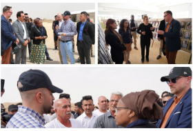 Представители ООН и организации ЮНИТАД посетили кладбище езидских жертв ИГИЛ