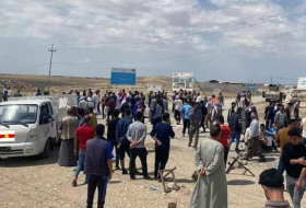 Protests and demonstrations of the Yezidi population continue in Sinjar