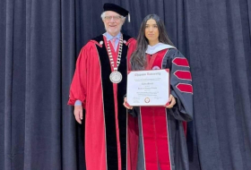 Надия Мурад получила степень Доктора наук