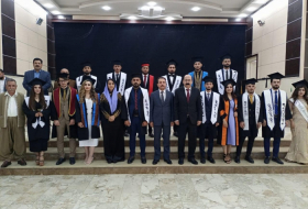 Representatives of the Supreme Spiritual Council in Iraq congratulated Yazidi students on receiving diplomas