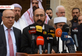 Hazim Tahsin Saied Beg's press conference at the Lalish Yazidi Temple on Germany's recognition of the Yazidi genocide