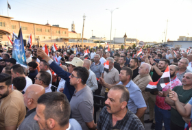 Christians and Yazidis rallied against the judicial system