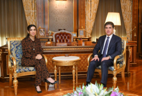 Nadia Nadia Murad met with Nechirvan BarzaniMurad visited the sports complex in Tel Azir, which she initiated