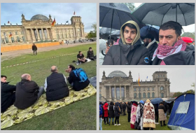 В Берлине уже более 10 дней проходят акции протеста против депортации езидов