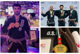 Yazidi athlete became a two-time world jiu-jitsu champion